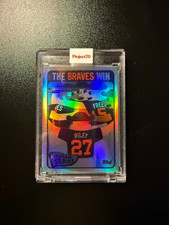 Atlanta Braves WS Topps Project 70 Card 691 by Keith Shore LE RAINBOW FOIL 26/70