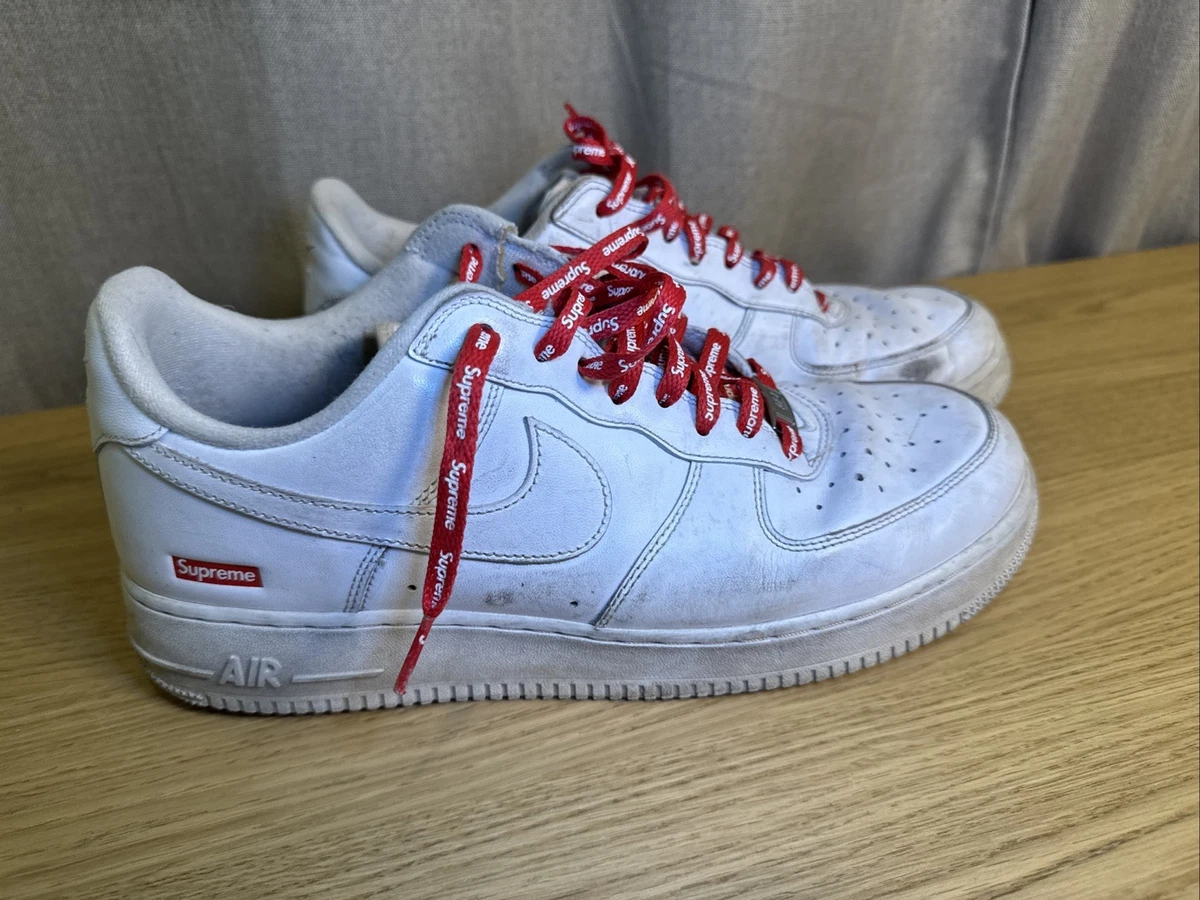 Las mejores ofertas en Nike Air Force 1 Supreme White | eBay