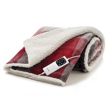 IMETEC 16715 PLAID RISCALDANTE ADAPTO 6 TEMPERATURE VELVET TARTAN
