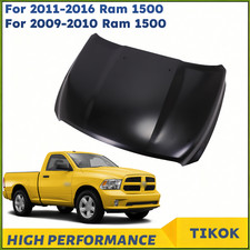 Front Top Hood Panel Direct Replacement For 2009-2016 Ram 1500 Steel Front Top Hood Panel Direct Replacement For 2009-2016 Ram 1500 Steel