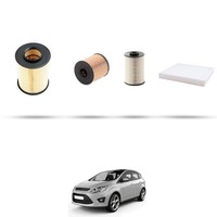 Hoffcar Wartungsset - 4 Filter FüR Ford C-Max Ii 2.0 Tdci 120 Kw Ab 2010