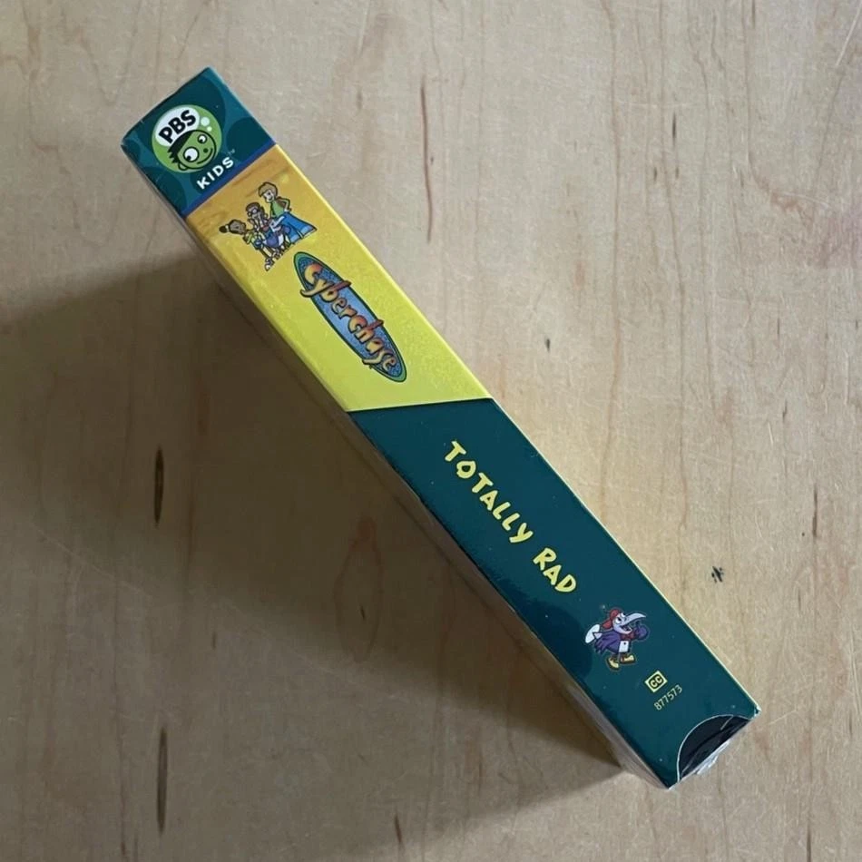 CYBERCHASE Totally Rad (2004) Sealed VHS Promo Screener PBS Kids Animation - Image 4 of 4