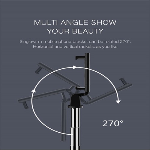 Selfie Stick Tripod Remote Desktop Stand Cell Phone Holder For iPhone Android - Photo 9 sur 14