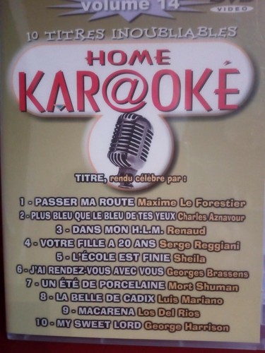 Lot 4 DVD Vidéo Home Karaoke Cadeau Fête - Photo 3/8