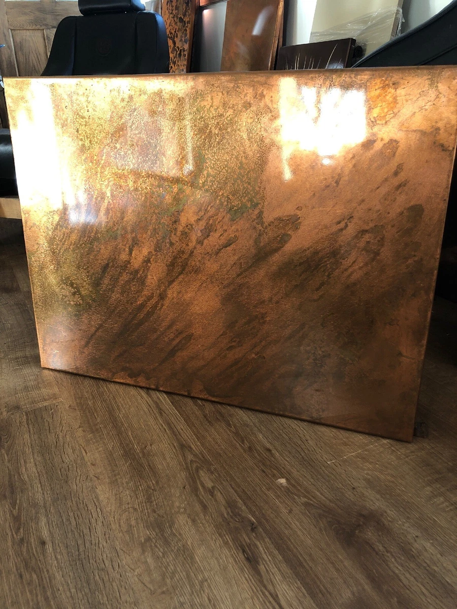 Etched Distressed Copper Horizontal Designer Radiator 600/1200 4400btu To  Order | eBay