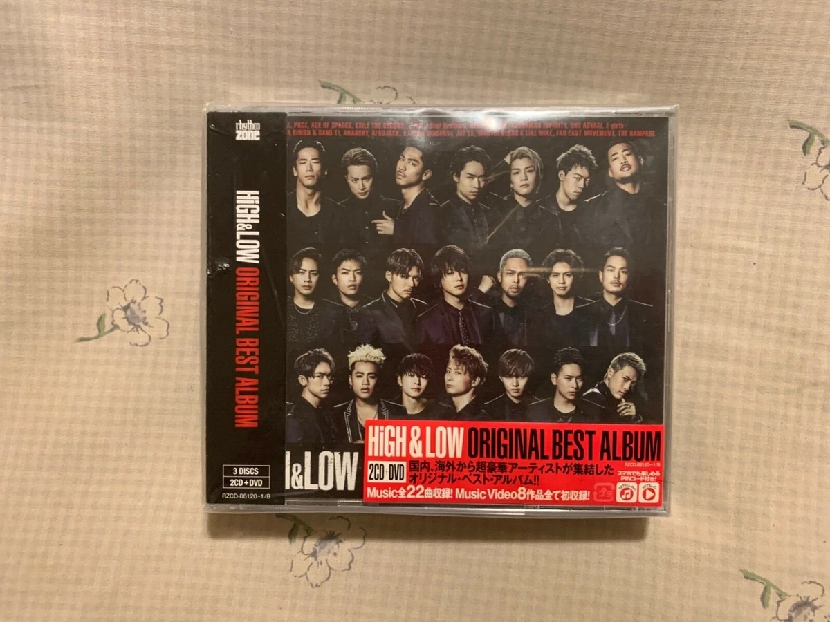 HiGH & LOW ORIGINAL BEST ALBUM (2CD + DVD) EXILE TRIBE GENERATIONS