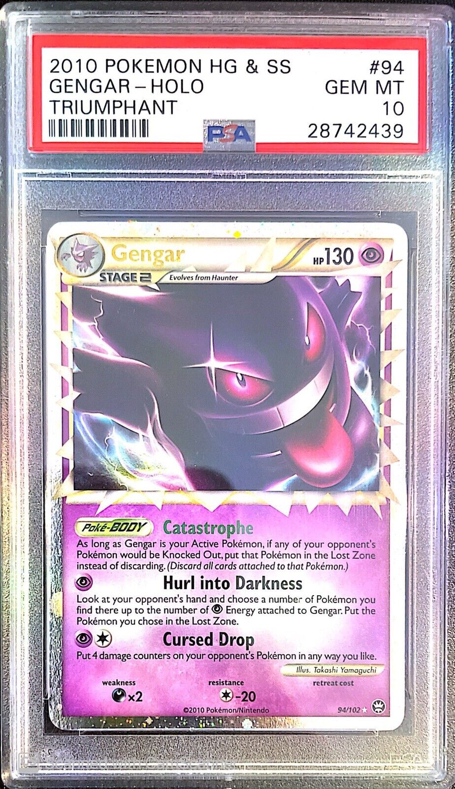 PSA 10 GENGAR Gl 043/090 Pt2 Bonds End Of Time 1St Edition Pokemon Japanese  Rare $230.50 - PicClick AU