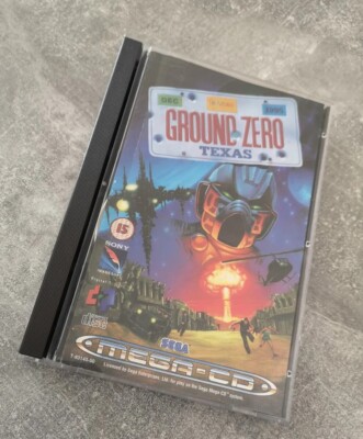Sega Mega CD Ground Zero Texas OVP