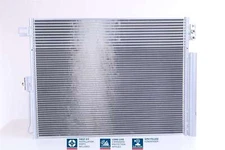 Nissens 940411 Condenser, Air Conditioning for Jeep