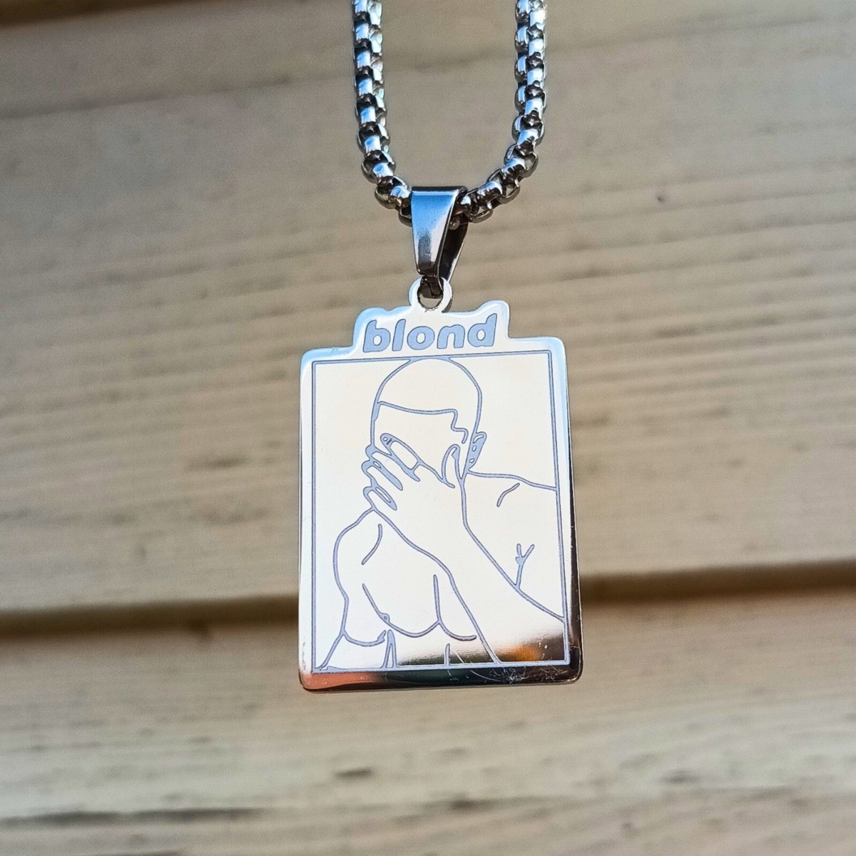 r Plus Pendant ネックレス frank ocean Frank Ocean Homer Plus Pendant + Chain 50 cm | Depop