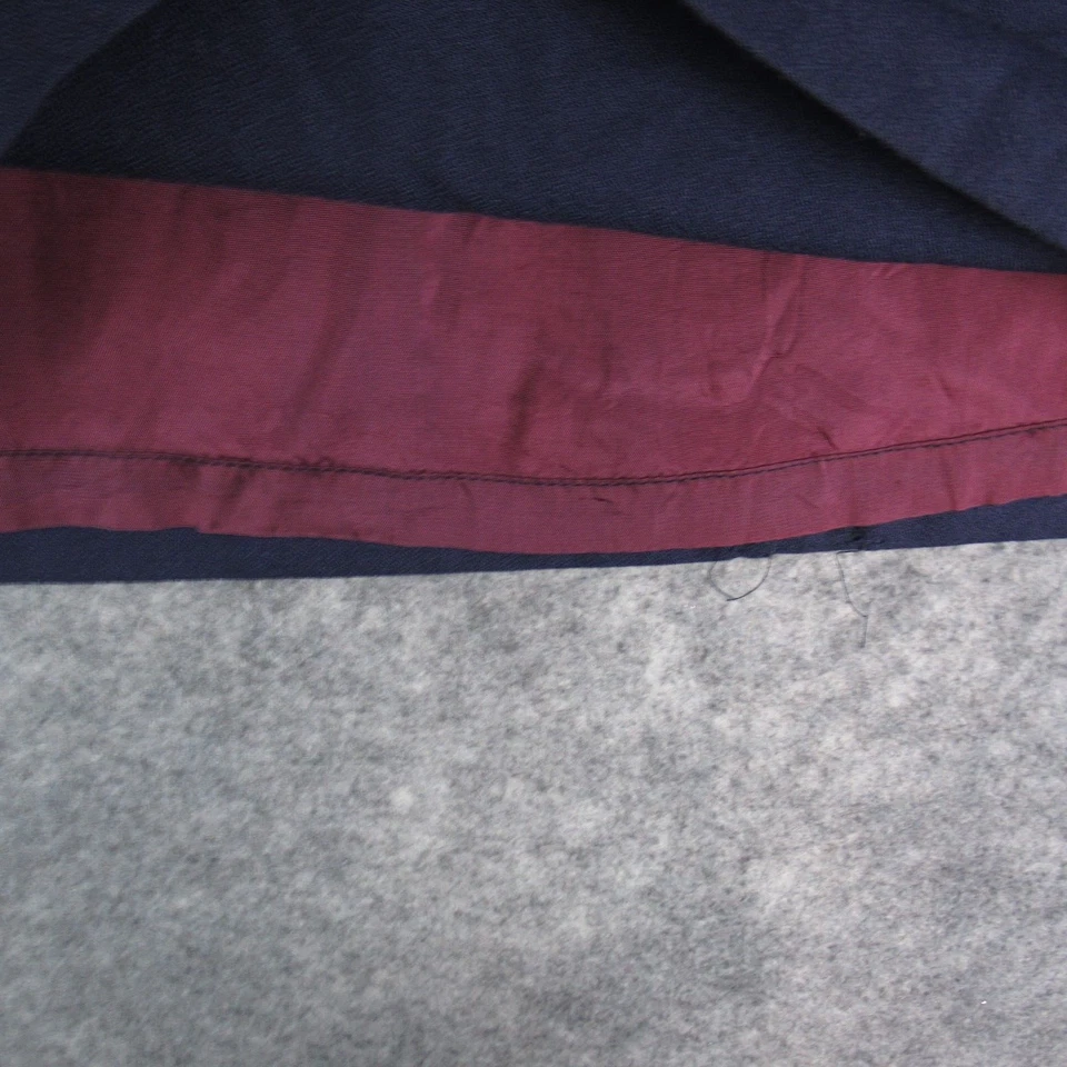 Falda The Villager Mujer 16 Azul Sólido Midi Cremallera Trasera Patada Plisada Forrada Carrera Foto 4 de 4