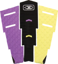 O&E Ocean & Earth Dakoda Walters 3 PIECE Tail Pad Black/Purple/Yellow