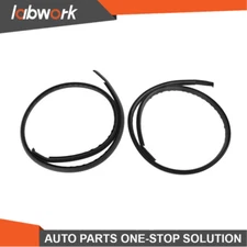 Labwork LH+RH Black Roof Strip Trim Molding Sealant For Toyota Corolla 2003-2008