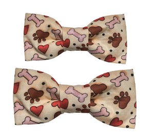 dog bone bow tie