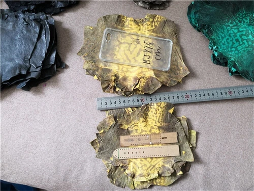 2 Stück Bullfrog Froschhaut Leder Handwerk Uhr Spezialmaterial Verschiedene Farben Zum Selbermachen - Bild 12 von 37