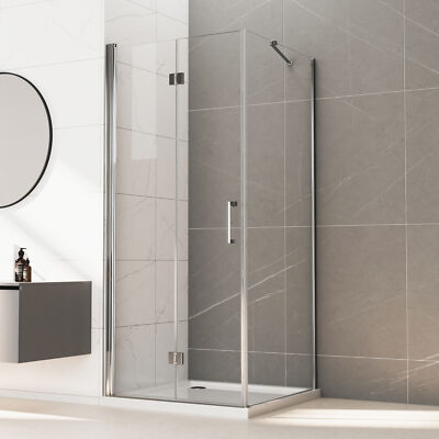 Duschkabine Eckeinstieg Dusche Mit Seitenwand Duschabtrennung Eckedusche 195cm