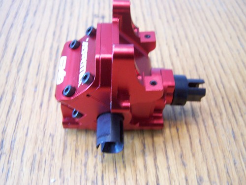 Arrma Kraton 6s BLX EXB Differential vorne oder hinten Diff GP4 rot Aluminiumgetriebe - Bild 2 von 6