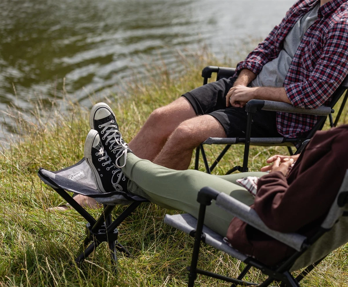 Coleman Forester Stool Foot Rest Camping Beach Outdoors Folding