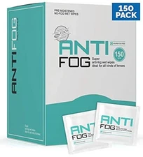 OPTIPAK Anti-Fog Lens Wipes