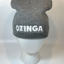 OZINGA Concrete Embroidered Gray Winter Hat C...