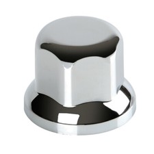 Set Completo Di Coperture per Asse in ABS Cromato, Con Coprimozzo E