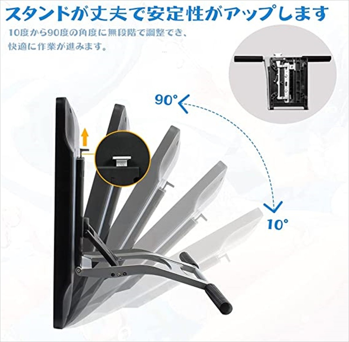 GAOMON PD1560 Arm Stand Wireless Rechargeable Pen 15.6 HD LCD
