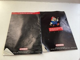 SNES Mouse Super NES Mouse And Mario Paint - MANUALS  ONLY
