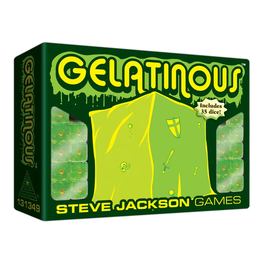 Gelatinous Dice Game w/ Munchkin Gratuitous Gelatinous Promo Bookmark SJG - Image 2 of 4