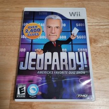 Jeopardy Nintendo Wii, 2010 CIB w Manual – Tested