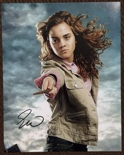 Emma Watson Autographed Photo, 8x10 with COA, Harry Potter
