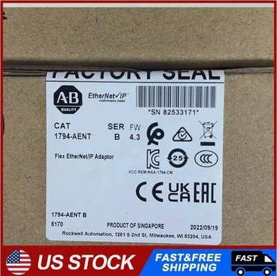 1PC AB 1794-AENT SER B Flex I/O EtherNet/IP Adaptor  Factory Sealed