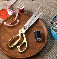 Heavy Duty Dressmaking Fabric Scissors Stainless Steel Sharp Seam Tailor Shears