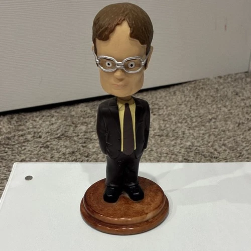 The Office Dwight Schrute Bobblehead Collectible Hard Plastic Figure