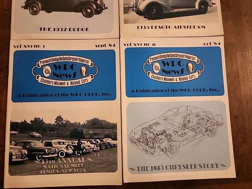 WPC News monthly magazine Year 1984 Jan-Dec Missing Feb - Picture 9 of 13