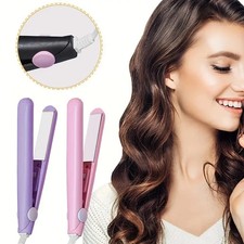 Mini Hair Straightener Ceramic Flat Iron Portable Travel Curler for Bangs  Edge