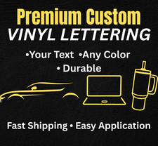 Custom Personalized Vinyl Lettering Name Decal Sticker Car Window Tumbler Flask
