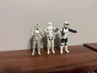 VTG Kenner Star Wars Snowtrooper, Biker Scout, AT AT Driver LFL HK 3 fig lot