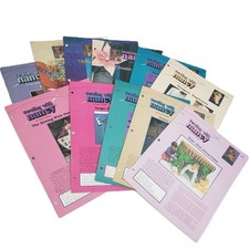 11 Sewing with Nancy Booklets Lot Binder Inserts Patchwork Jackets Serger Zigzag