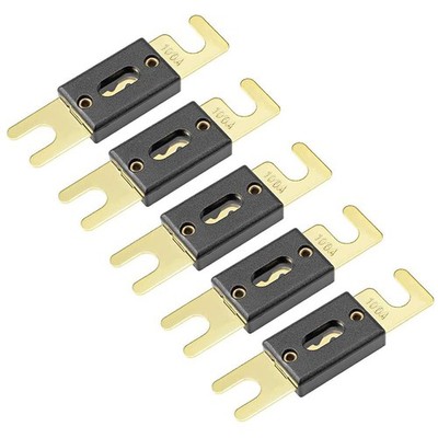 5er Pack ANLSicherung ANL100 100 Ampere für Kraftfahrzeuge Audiosystem Blatt ...