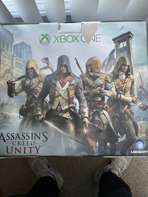 Box Only Xbox 360 Assassin s Creed Unity Edition Box 500 GB Box See Pics