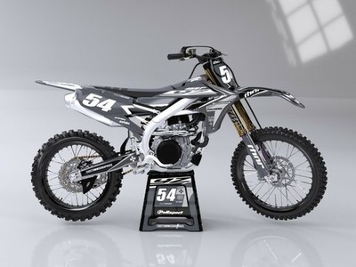CustomMX: Grafik Kit passend für alle Yamaha YZ YZF WR WRF Modelle 85 12 250 450 426