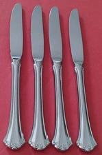 4 Reed & Barton COUNTRY FRENCH 18-8 Stainless DINNER KNIVES  9 1/8" Japan FreeSh