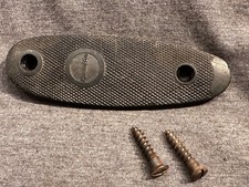 Remington M-514510511512550 Buttplate- Wscrews- Curved Remington M-514510511512550 Buttplate- Wscrews- Curved