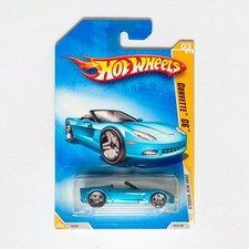 Hot Wheels CORVETTE C6 Blue 2009 NEW MODELS 03/42 (#003/190)
