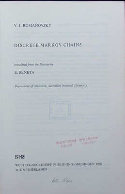 Discrete Markov chains.