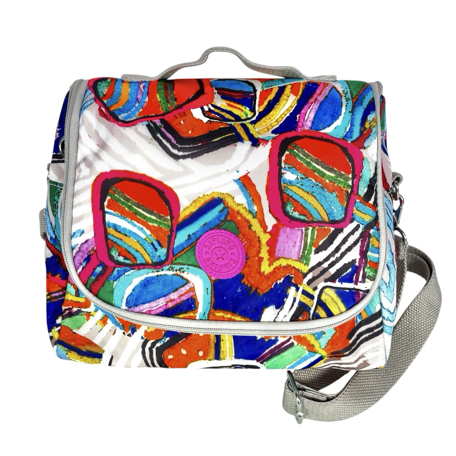 Kipling Kichirou Insulated Lunch Bag Crossbody Multicolor 9