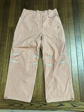 Sz L adidas by Stella McCartney Woven Track Pants Womens Black/Gray JI5248 Baggy