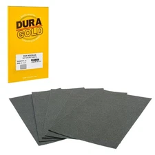 Dura-Gold 220-Grit Wet or Dry Sandpaper Sheets, 5-1/2 inch x 9 , Box of
