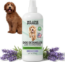 We Love Doodles Dog Detangler Spray - Leave-In Conditioner for Dogs - Dog Detan