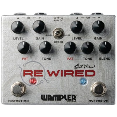 Wampler Hot Wired Brent Mason Signature Overdrive/Distortion Effects Pedal